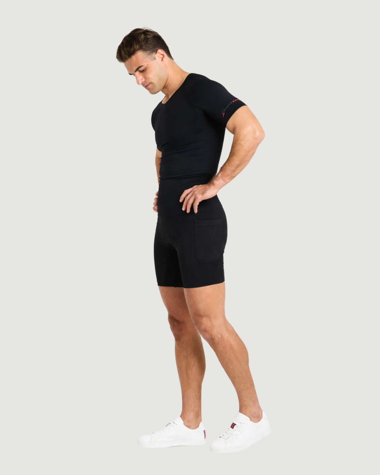 Patented MEN'S Coretech® Lionel Compression Shorts with Pocket - Image 4