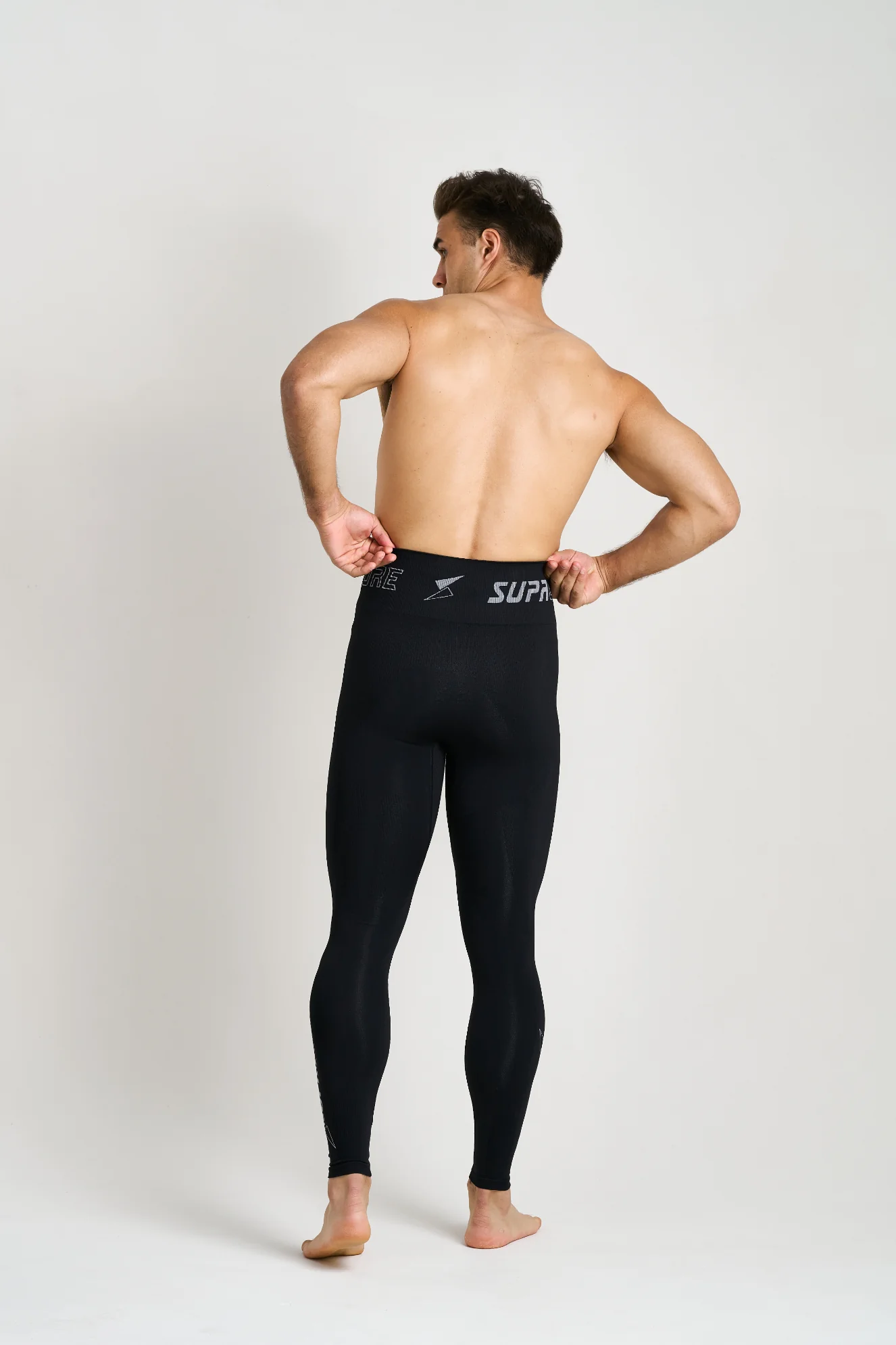 Patented Men's David "XTRA" CORETECH® Compression Leggings for Enhanced Performance and Pulled Hamstring, Groin Injury and Osteitis Pubis - Image 8